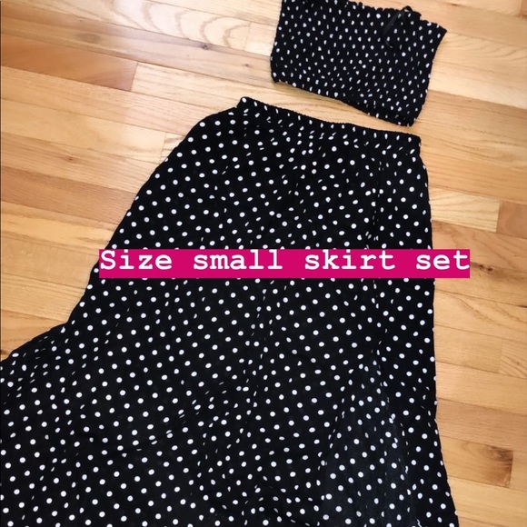 Polka dot skirt set - Picture 1 of 1